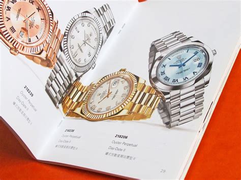 prix rolex catalogue